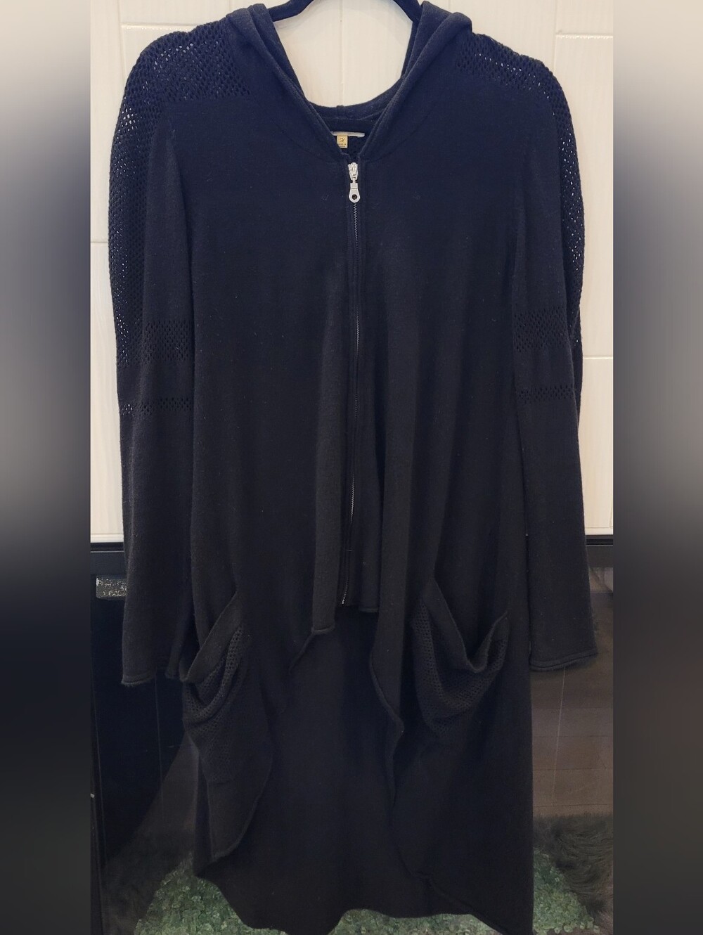 Democracy Hoodie Cardigan Size Medium